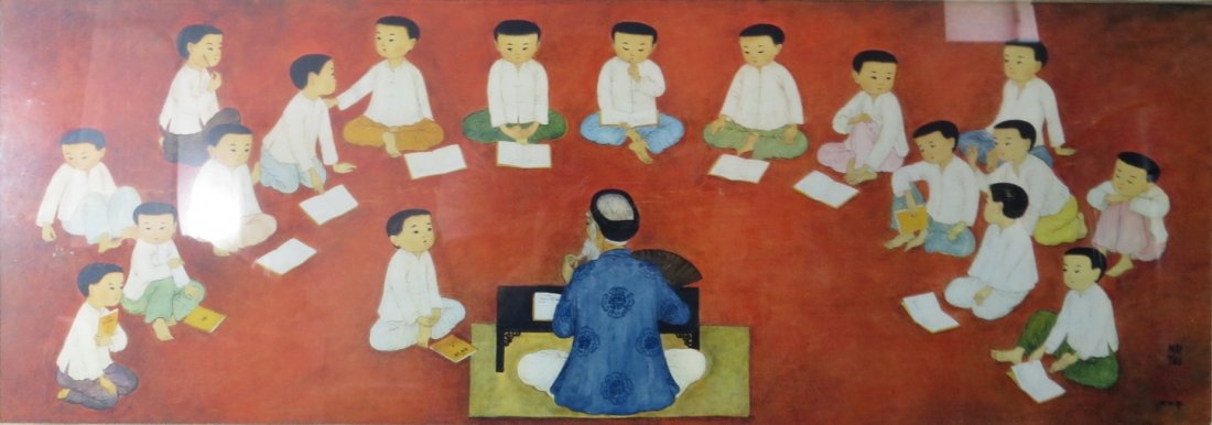 Mai Thu(1906-1980), The Classroom (1 of 2)