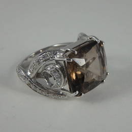 Smokey Quartz Ring