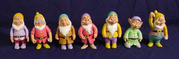 disney rubber figurines