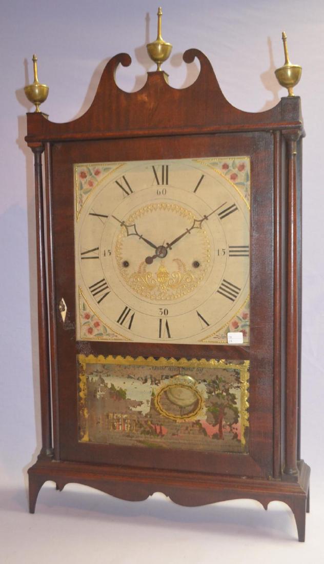 Seth Thomas Pillar & Scroll Shelf Clock: T&S with a (1 of 5)