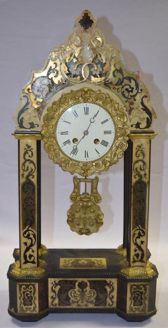 French Japy Freres Empire Painted and Gilt Statue (1 of 5)