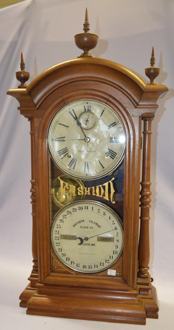 Southern Calendar Clock Co. Fashion Calendar Clock