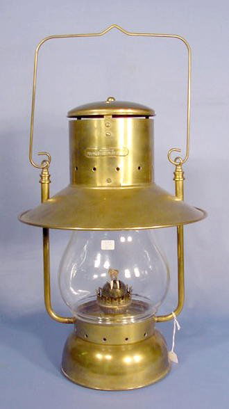 Brass Pullman Silver Palace Car Co Lantern Elect Mar 03 2014 Pace Auctions In Il