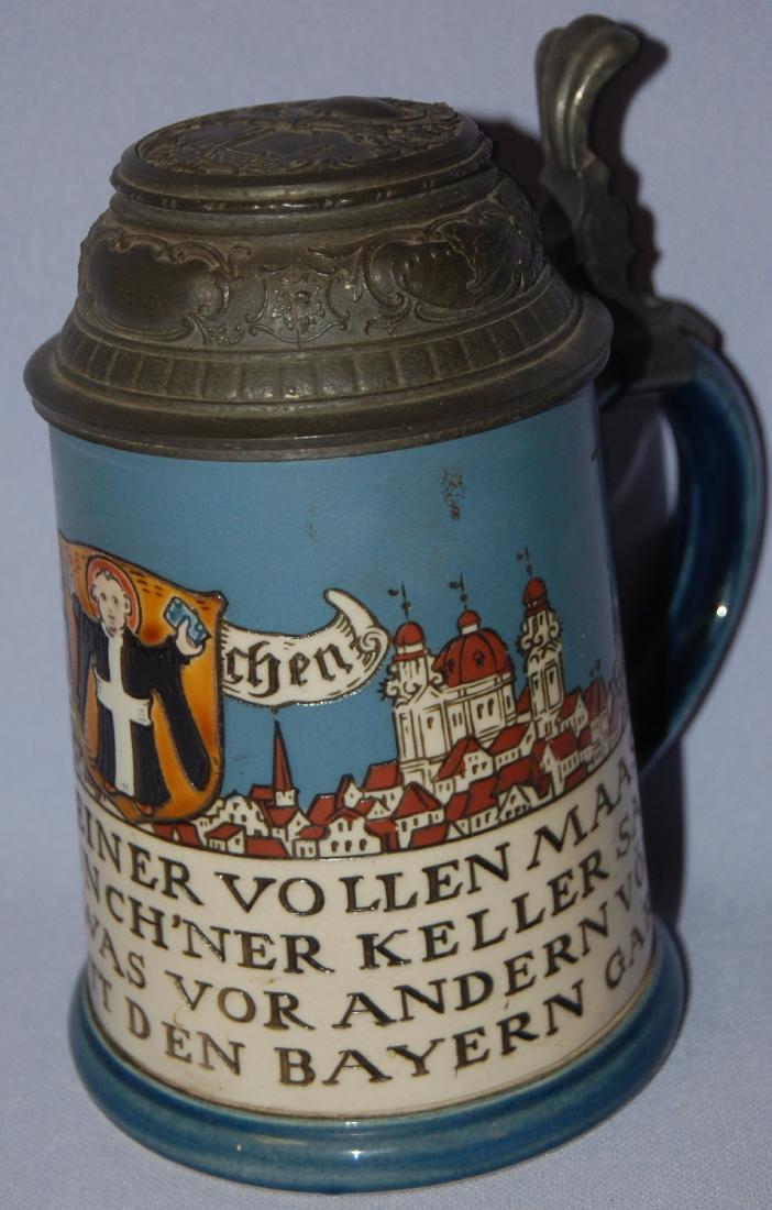 Mettlach #2002, 1/2 L Stein (1 of 4)