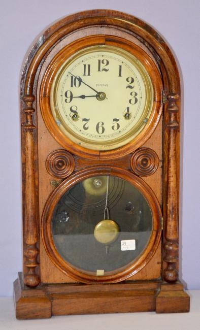Antique Ingraham “Venetian” Shelf Clock