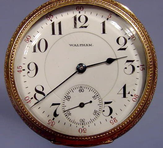 Waltham Vanguard 23J 16S Pocket Watch NR - 2