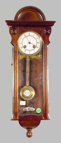 German Miniature R-A 8 Day Regulator