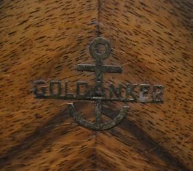 Goldanker Art Deco Westminster Chime Mantel Clock