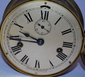 Seth Thomas No. 10 Ships Clock with Navy Label