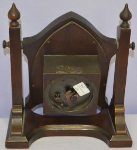 New Haven “Easel” Gothic Dresser Clock