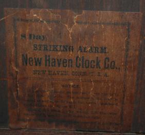 New Haven Walnut “Shamrock” Kitchen Clock
