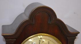 German Mahogany T&S Shelf Clock