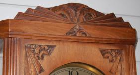 German Kienzle 2 Melody Oak Box Clock