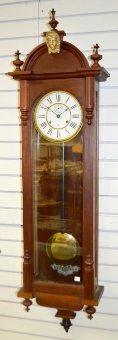 Ansonia Capitol Wall Clock w/Seconds Bit