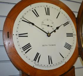Oak Seth Thomas #2 Wall Regulator Clock