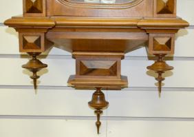 German 30 Day 2 Wt. Vienna Regulator Wall Clock