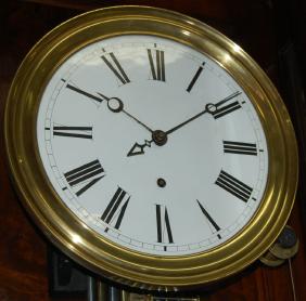 Walnut French Pinwheel Jeweler’s Regulator