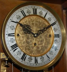 3 Weight Engraved Vienna Regulator Wall Clock