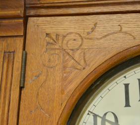 Seth Thomas No. 17 Railroad Wall Regulator Clock