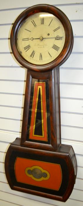 E. Howard & Co. No. 3 Rosewood Banjo Clock