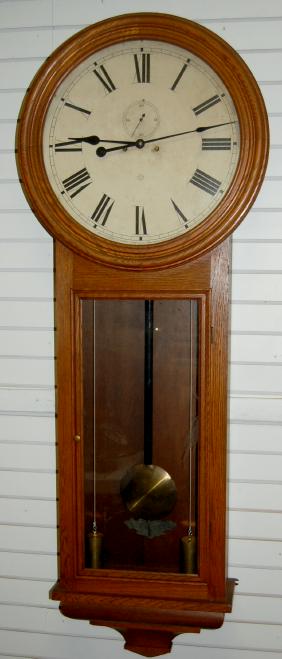 Oak Ansonia Colonel Clock