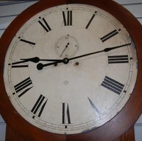 Oak Ansonia Colonel Clock