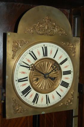 2 Weight Fancy Walnut Vienna Regulator Wall Clock