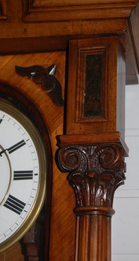 Ornate Walnut 2 Weight Vienna Wall Clock
