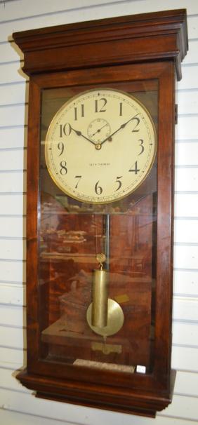 Mahogany Seth Thomas #4 Wall Regulator