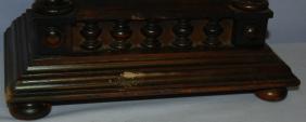 German F.M.S. Wooden Mantle Clock