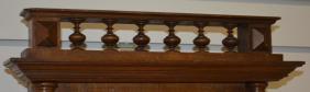 Black Forest Carved Walnut Wall Clock