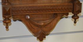 Black Forest Carved Walnut Wall Clock