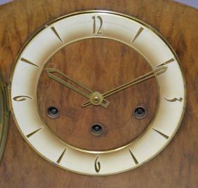 KUK Art Deco Westminster Mantel Clock