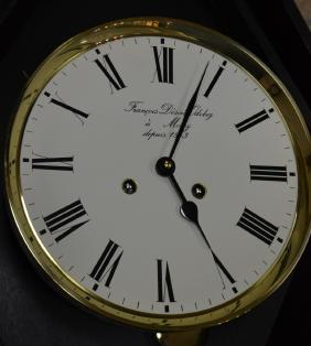 French Painted Picture Frame Clock