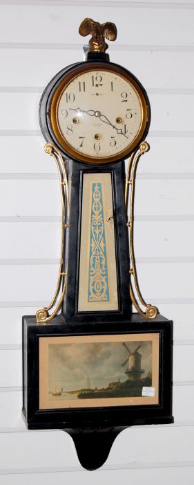 New Haven Chiming Banjo Clock