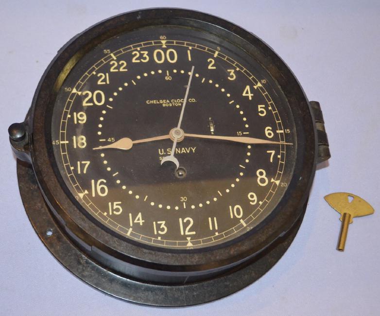Chelsea U. S. Navy Bakelite Ship’s Clock Price Guide
