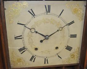George Mitchell Pillar & Scroll Shelf Clock