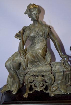 Ansonia “Opera” Statue Clock