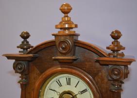 Seth Thomas W.W. Pillar & Scroll Clock