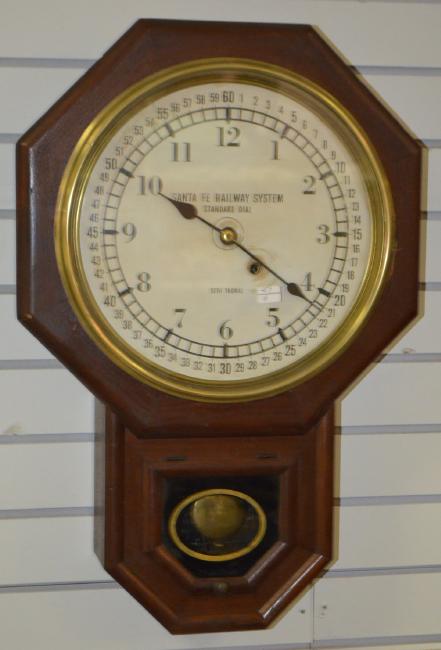 Seth Thomas Santa Fe RR Clock