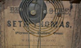 Seth Thomas Parlor Calendar Shelf Clock