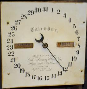 Seth Thomas Parlor Calendar Shelf Clock