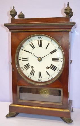 English 2 Bell Bracket Clock.