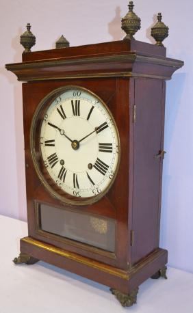 English 2 Bell Bracket Clock.