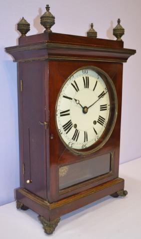 English 2 Bell Bracket Clock.