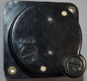 Elgin 8 Day Bakelite Military Aviation Clock