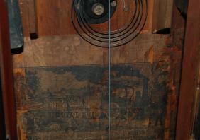 Birge and Fuller Triple Decker 2 Weight Clock