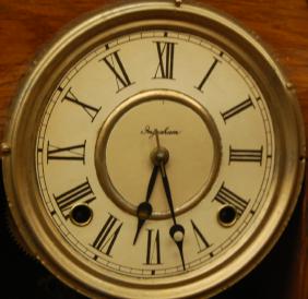 Ingraham Hanging Kitchen Clock With Level