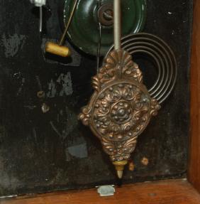 Ingraham Hanging Kitchen Clock With Level