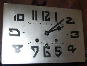 Carved German Chiming Box Clock